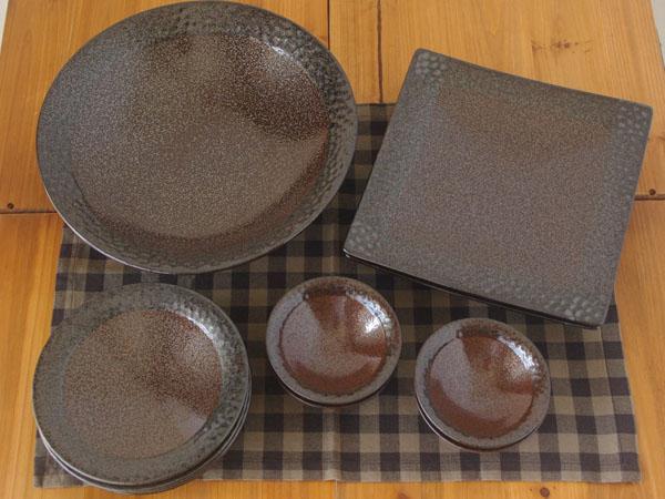 east rakuten | 乐天海外销售: 现代日本设备巧克力系列款待设置餐具
